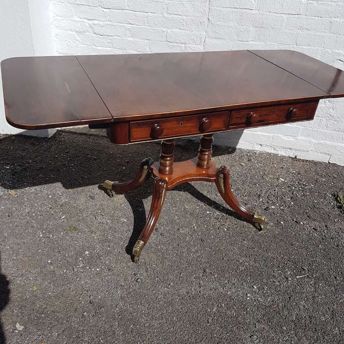 Regency Sofa Table restored