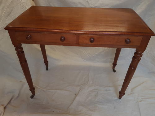 Victorian mahogany writing table