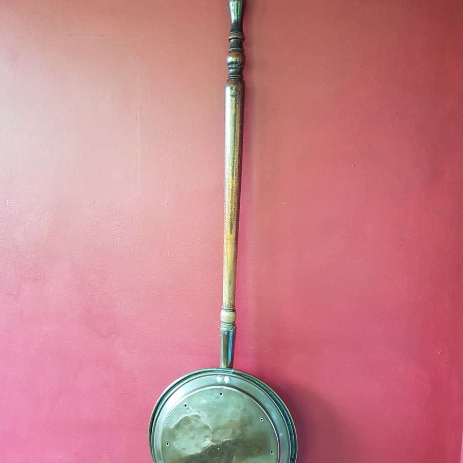 Antique Victorian Bed Warming Pan