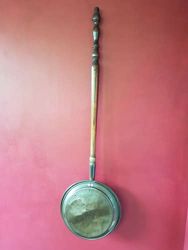 Antique Victorian Bed Warming Pan